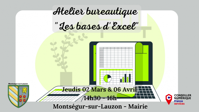 Atelier bureautique : Les bases d'Excel 06/04